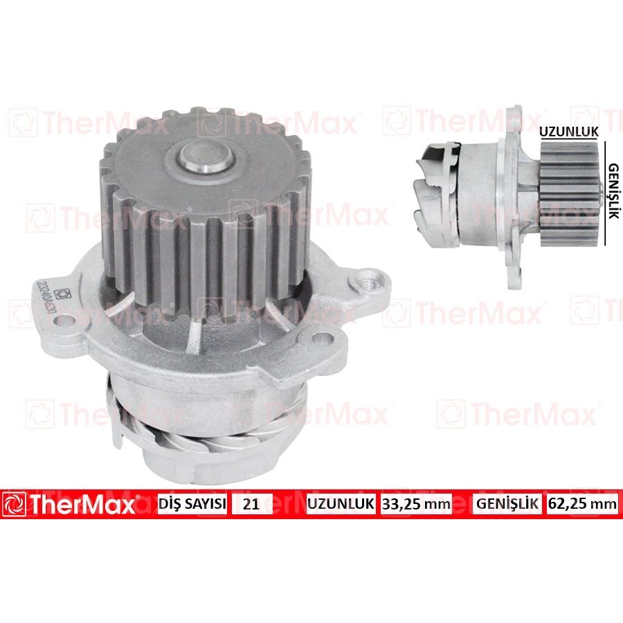 THERMAX DEVİRDAİM LADA VEGA 110 1.5 16V T (21121307010)