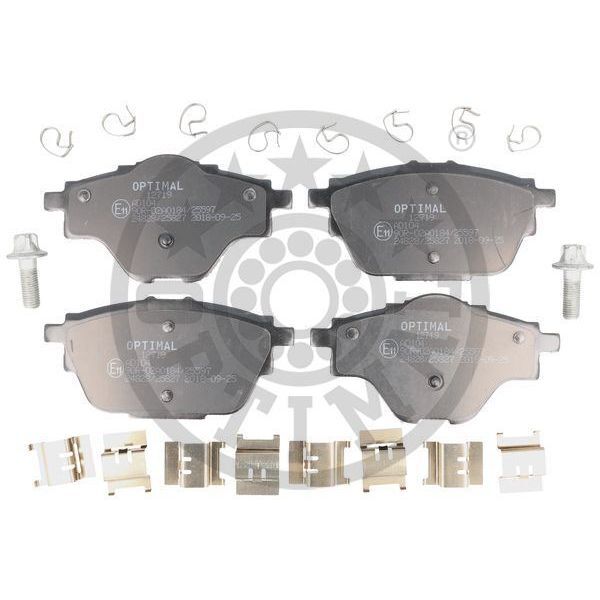 OPTIMAL ARKA FREN BALATASI ASTRA L-GRANDLAND-C4 GRAND/SPACETOURER-C5 AIRCROSS-P508-P5008-P308-P3008-DS4-DS7 290MM (1609000980)