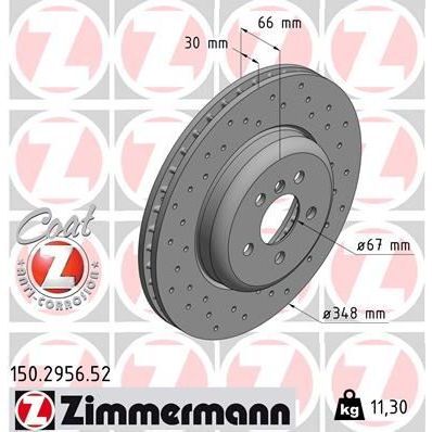 ZIMMERMANN FREN DISKI ON BMW G20 G21 G22 G23 G26 G28 G30 G31 G32 G11 G12 G01 G02 G05 G18 DELIKLI (34108853555)