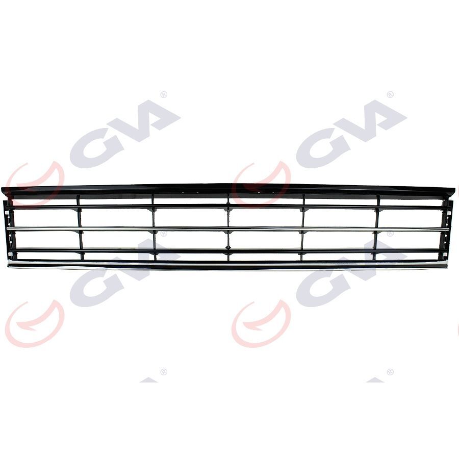 GVA ÖN TAMPON ORTA IZGARA ÇİFT NİKELAJ KAPLAMA HIGHLINE 1 SİYAH BOYALI PASSAT 2011-2015 (3AA853671B)