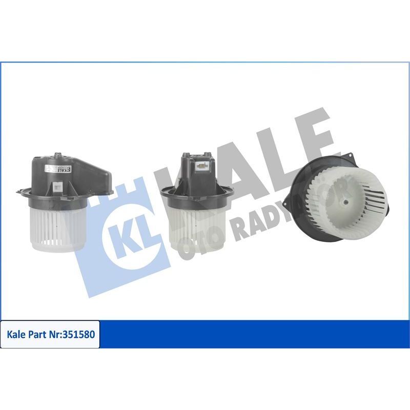 KALE RADYATOR KALORİFER MOTORU FIAT 500 07> LANCIA YPSILON 11>18 0.9 1.2 1.3D MJET 1.4 (77366109)