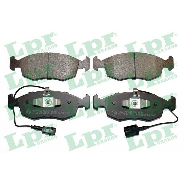 LPR ÖN FREN BALATASI FIAT 500 10 500 C 12 PUNTO 09 PUNTO EVO 09 K:17.1 MM G:149.3 MM (77365729)