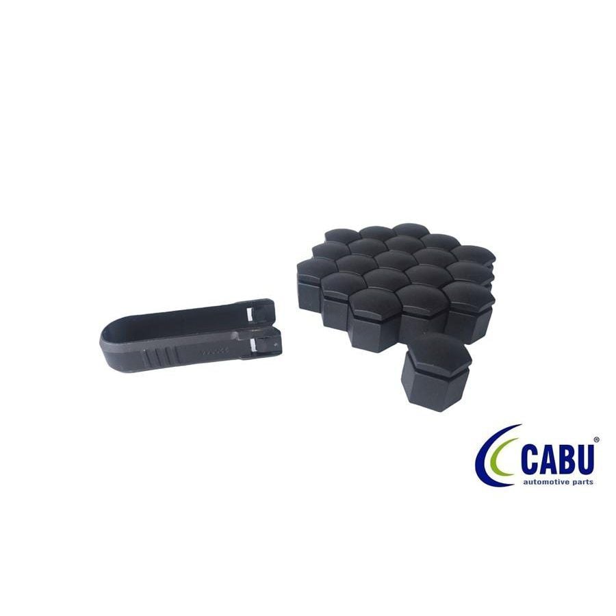 CABU BİJON KAPAĞI SİYAH 17X23MM CORSA C-D-E. ASTRA G-H. ZAFIRA.MERIVA.ADAM 20 ADET 220644 (1008209)