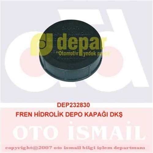 DEPAR FREN HİDROLİK DEPO KAPAĞI M131 DKŞ