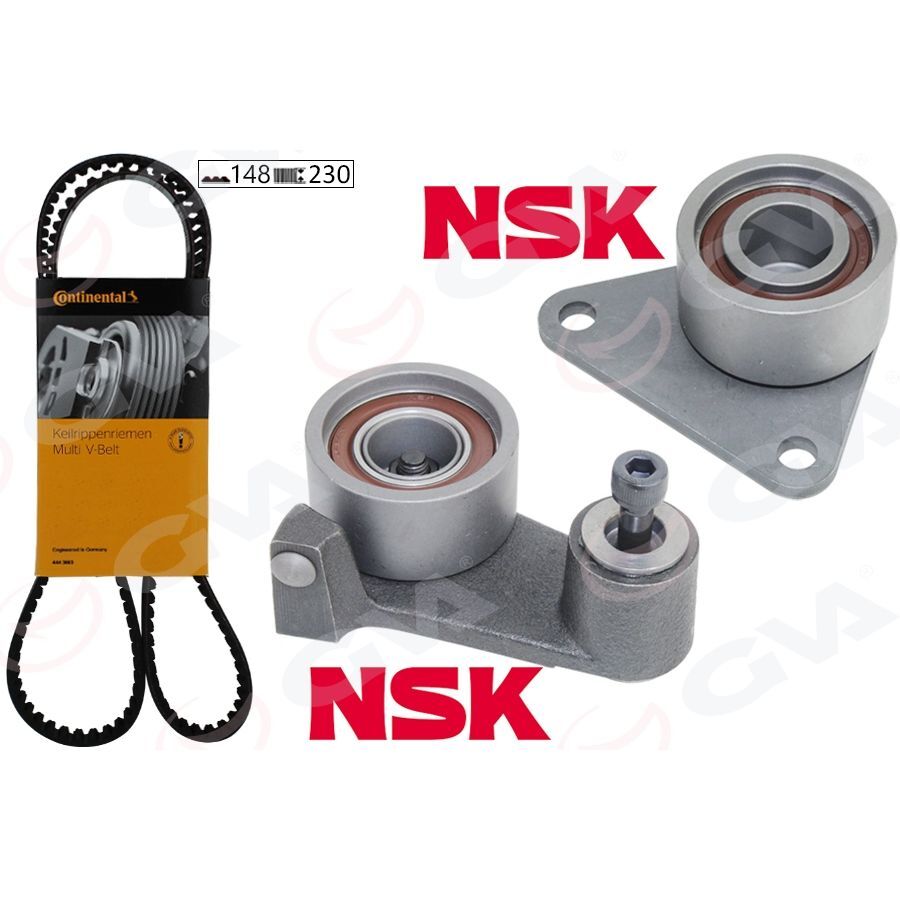 GVA EKSANTRİK GERGİ KİTİ 148X230 LAGUNA 95-01 SAFRANE 96-00 2.0I 16V-2.5-VOLVO S40-S70-C70-V70 K015378XS (30758260)