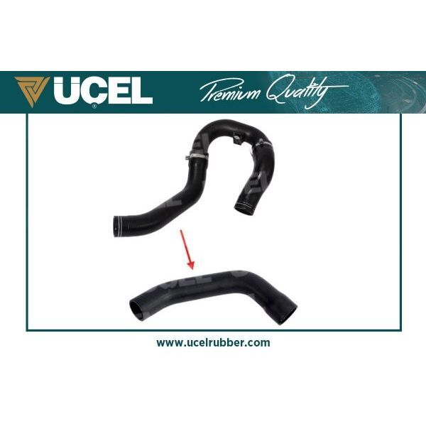 UCEL TURBO HORTUMU BÜYÜK PLASTİK PARÇA HARİÇ FIAT DOBLO COMBI VAN 263 1.3 MJT (51810956)