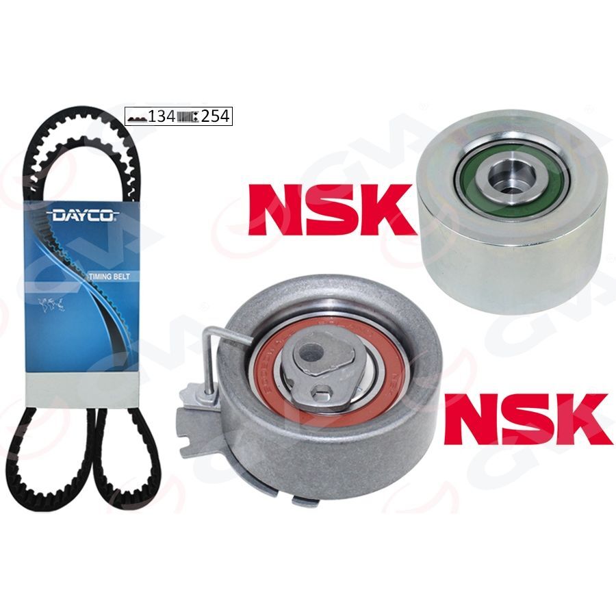 GVA EKSANTRİK GERGİ KİTİ 134X254 P206-307-PARTNER-BERLINGO-C3-XSARA 1.6 16V NFU TU5JP4 K015581XS (0831.L6)