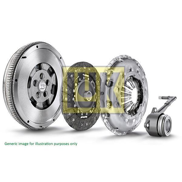 LUK DEBRIYAJ SETI BASKI BALATA-VOLAN-BILYA 4 LU KIT REPSET DMF FOCUS III 11 >14 1.6 TDCI VOLVO C30 1.6D 10 >12 S40 II 1.6 D2 V40 D2 V501.6 D2 10>12 OYNAR GOBEK VOLANLI (16)