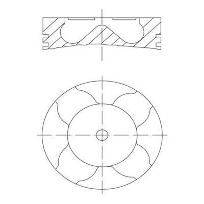 MAHLE MOTOR PİSTON SEGMAN STD BRAVA-DOBLO-ASTRA-ALFA 147-156-166 1.9DT-CDTİ-JTD 82.00 010PI0001610086 (55185088)