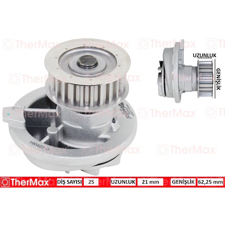 THERMAX DEVİRDAİM ASTRA F-VECTRA A-OMEGA A 1.8-2.0 95-98 -FRONTERA PA577 T (1334054)