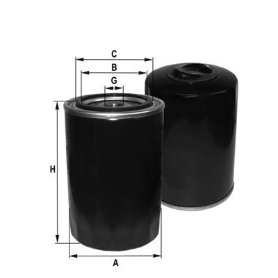 SARDES YAĞ FİLTRESİ CADDY 95-04 - GOLF 83-99 - JETTA 80-91 - PASSAT 80-96 - POLO 86-99 - LT35 W940/25 (068115561A)