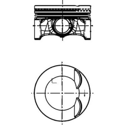 KOLBENSCHMIDT PİSTON 0,50 (83,00) CDNB/CDNC/CCZB/CADA/CAWB 2,0 TSI/TFSI (06H107065DM)