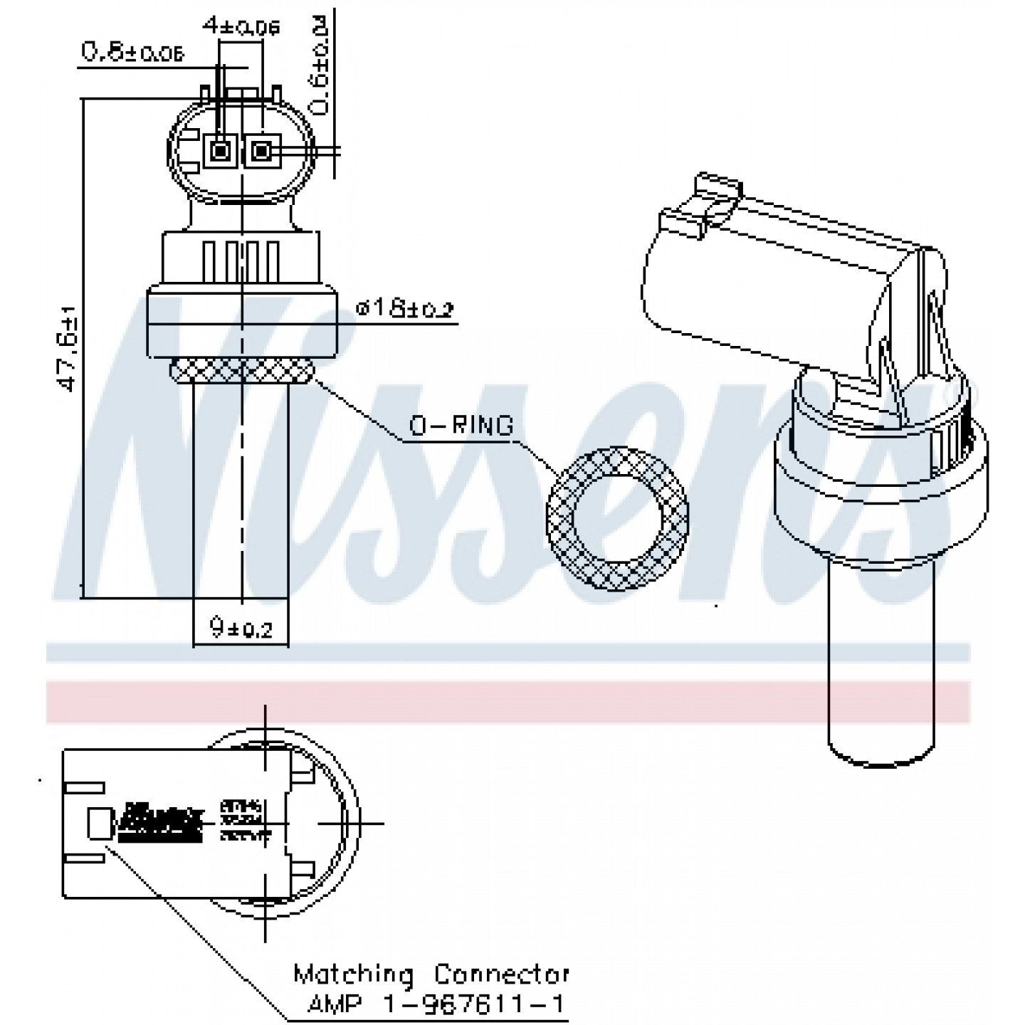 Nissens Turbo Yağ Borusu F10 F11 F20 F21 F22 F30 E81 E82 E83 E84 E87 E88 (1142 7 795 972)