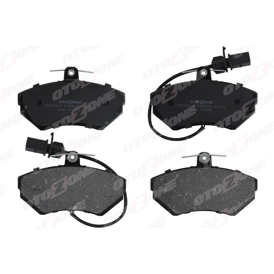 OTOZONE ÖN BALATA FİŞLİ KÜÇÜK TİP PASSAT-A4 97-04 GDB1366 (8E0698151B)