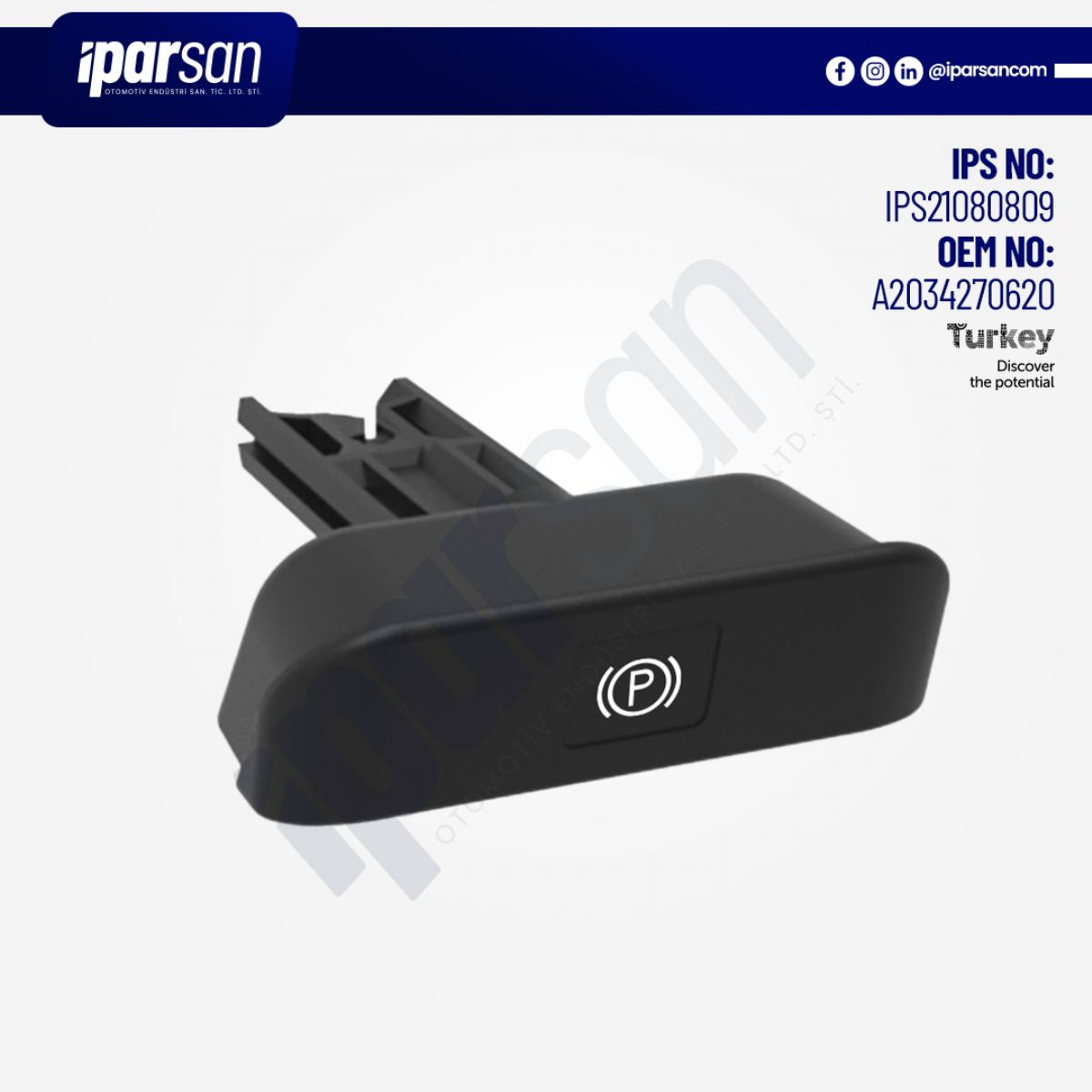 İthal W203 El Fren Mandalı (A203 427 06 20)