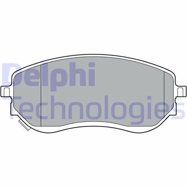 DELPHI FREN BALATASI ON MERCEDES X-CLASS W470 . NISSAN NAVARA 15> D23. D23T 2.3 DCI (A4704205300)