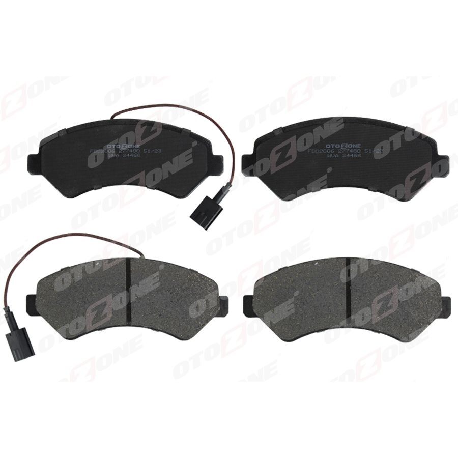 OTOZONE ÖN FREN BALATASI BOXER-DUCATO-JUMPER 06>16 FİŞLİ (1623842580)