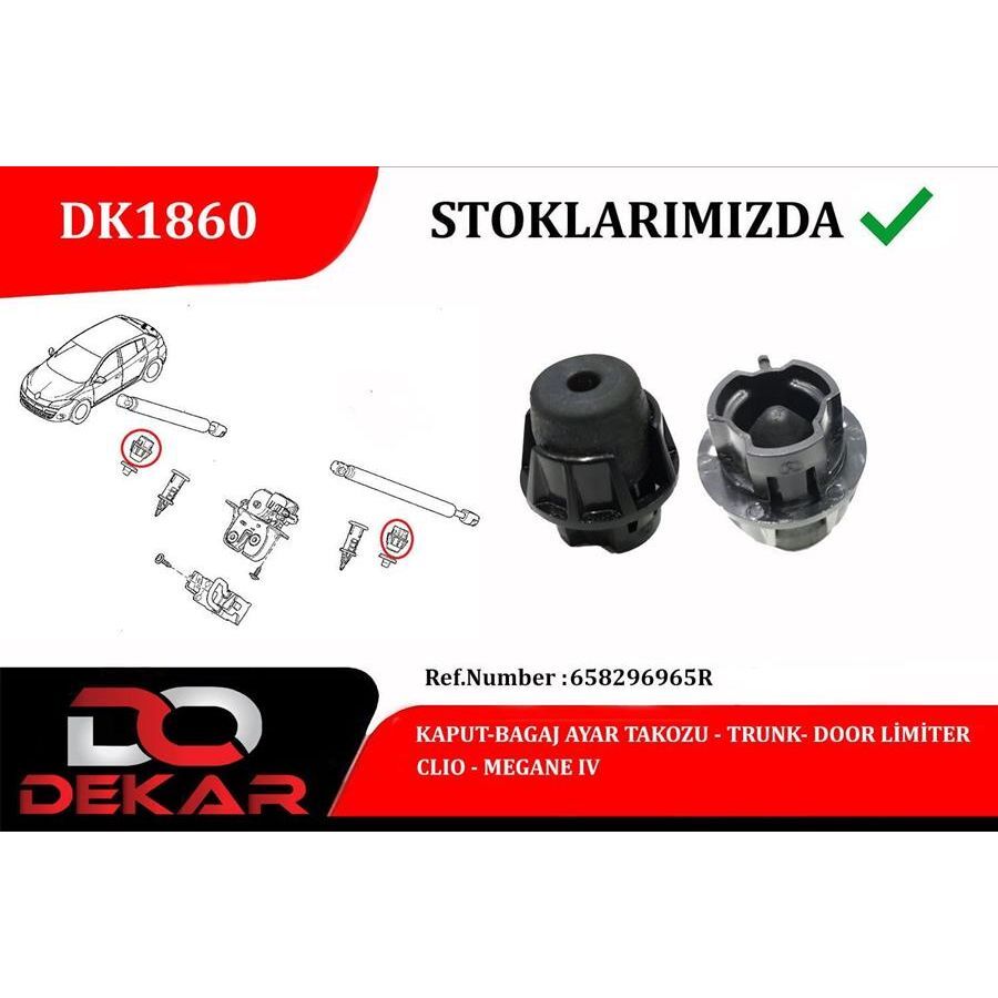 DEKAR KAPUT-BAGAJ AYAR TAKOZU CLIO-MEGANE IV (658296965R)