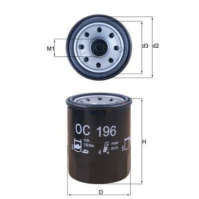 MAHLE YAĞ FİLTRESİ HONDA ACCORD 2.0L 2.4L K20A K24A R20A3 F20Z1 94-> / CIVIC 1.4L 1.5L 1.6L D14A D15A D15B B16 D16 SI R16A2 88-15 / CITY 1.4L L13A L13Z 05-> / TYPE-R 2.0L K20 01-05 / HR-V 1.6L D16W1 99-07 / (15400PLC003)