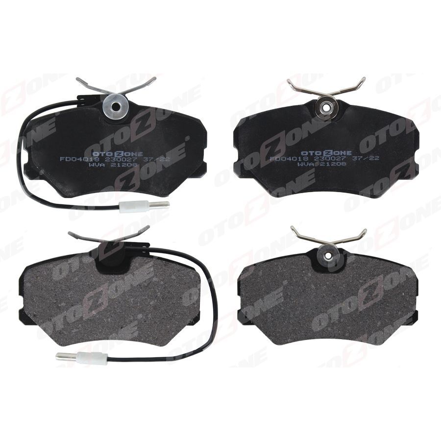 OTOZONE ÖN FREN BALATASI P306 2.0 S16 1993-97 -P405 1.6I 1.8I 2.0I 1.9 SRI-2.0 MI16 CITROEN ZX 2.0 FİŞLİ (4250.55)