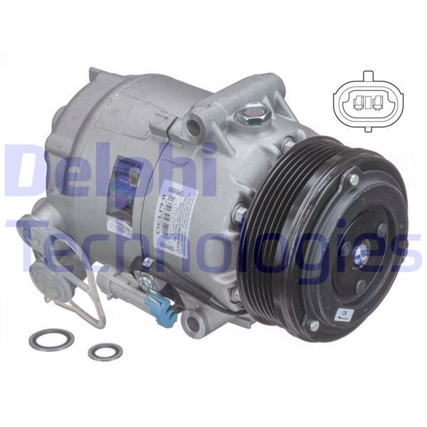 DELPHI KLİMA KOMPRESÖRÜ ASTRA H 1.3 CDTİ 05>10 105MM Z13DTH (13124754)