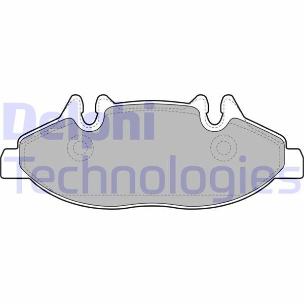 DELPHI FREN BALATASI ON MERCEDES VITO W639 03 (A0064204320)