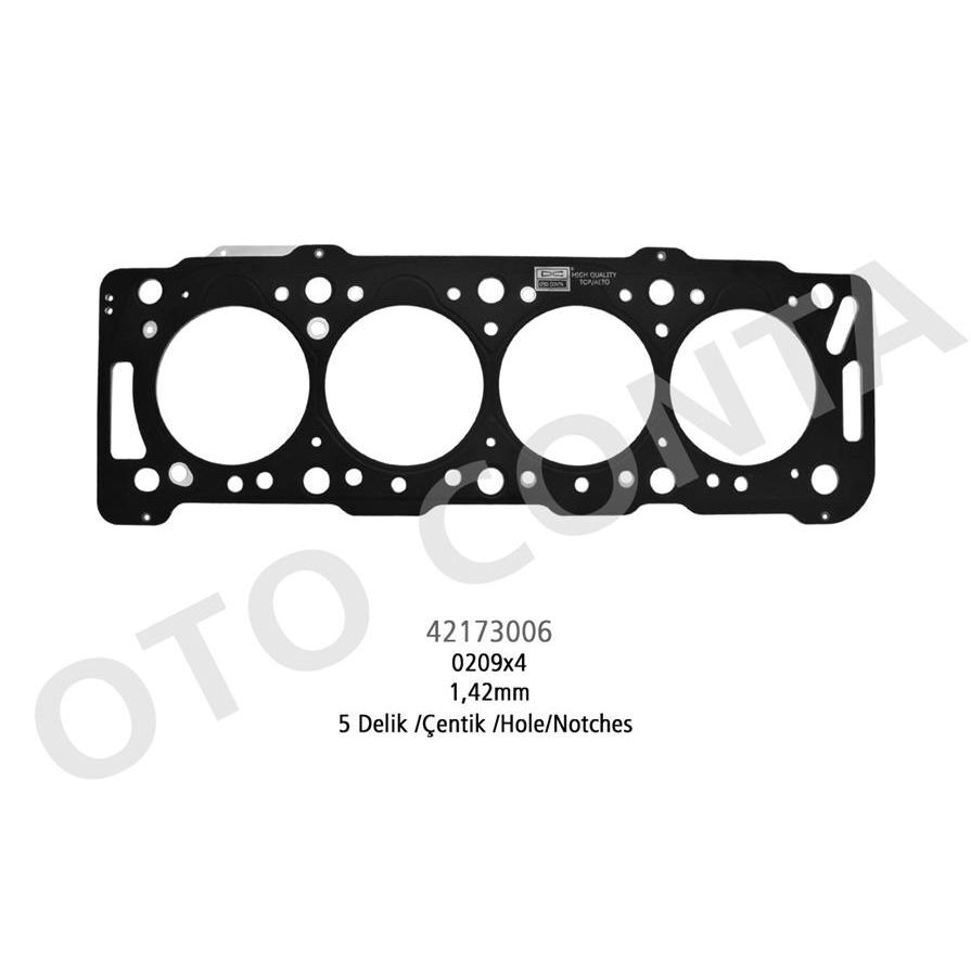 OTOCONTA SKC 5 DELİK 1.42M ÇELİK P206-P306-PARTNER-BERLINGO 1.9 DW8 (0209.X4)