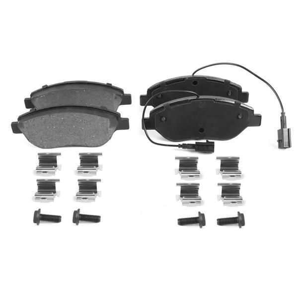 OTOZONE ÖN BALATA DOBLO 1.3-1.9 JTD 07>G.PUNTO 1.3 MJT 05>STILO 05>LINEA 07>BRAVO 07> 215MM ÇİFT FİŞLİ CIVATA TAKIMLI (77363958)