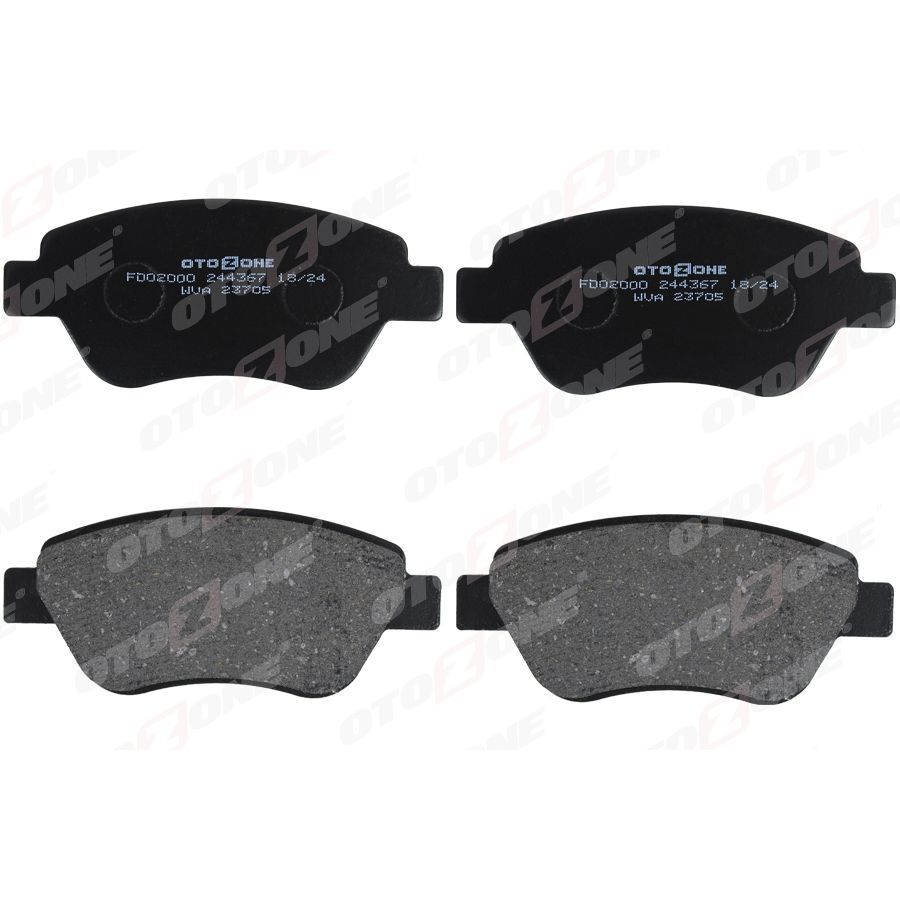 OTOZONE ÖN BALATA ALBEA-PALIO-STILO-SIENA DOBLO 1.3 1.9 IDEA CORSA 1.3 07 > GDB1579-GDB1700 (4254.06)