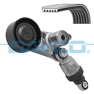 DAYCO V KAYIS SETİ RENAULT KOLEOS II 18> TALISMAN 19> TRAFIC III 21> MASTER IV 20> 2.0 DCI M9R 7 KANAL U:1334MM G:24MM (8201719296)