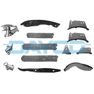 DAYCO EKSANTRİK ZİNCİR KİTİ HYUNDAI STAREX 2.5 D4CB 02-08 / H1 2.5L D4CB CRDI 08-> / H100 2.5L D4CB 140HP KAMYONET 06-09 / KIA SORENTO 2.5L D4CB 140HP 170HP 06-> 13 PARÇA (233514A020)