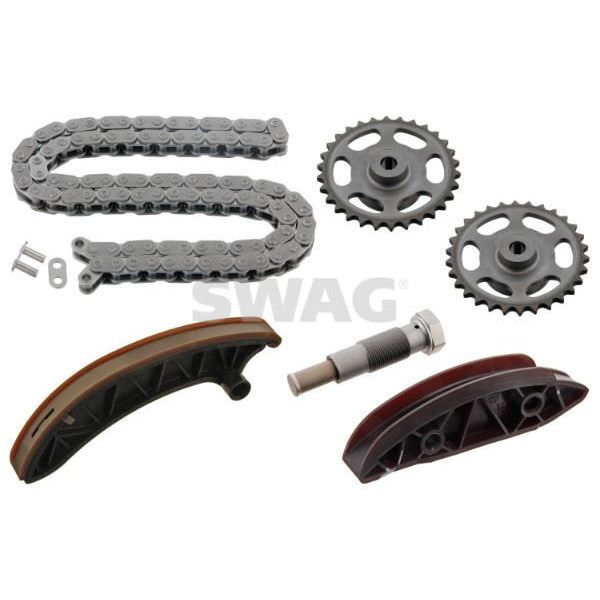 SWAG EKSANSTRİK ZİNCİR SETİ M651 (KIZAK-GERİCİ-DİŞLİ-PİM) (A0009936276)