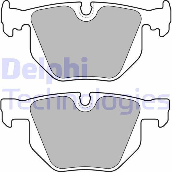 DELPHI FREN BALATASI ARKA BMW E65 E66 (34216761285)