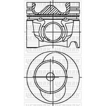 YENMAK MOTOR PİSTON SEGMAN 0.50 LT35 TDI-VOLT 2.5 TDI (074107065R)