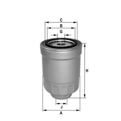SARDES YAKIT FİLTRESİ TOYOTA HILUX-MAZDA B SERİSİ PİCKUP COROLLA 1.8-2.0 DZL-CARINA II-HIACE II 2.4 D X (0423476010)