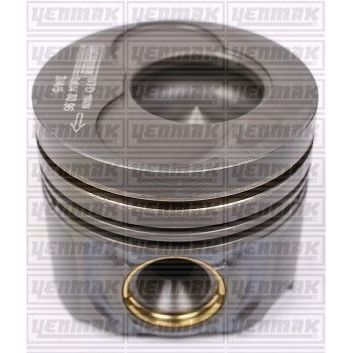 YENMAK MOTOR PİSTON SEGMAN STD 5 SİL.MOT.3-4-5 PİSTON TRANSPORTER T5-TOUAREG 03>2.5TDI AX./BAC-BL 81MM