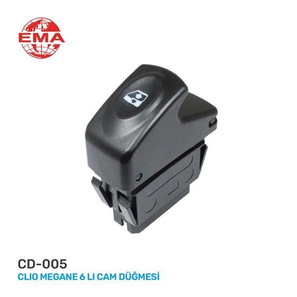 EMA CAM AÇMA ANAHTARI SOL MEGANE I-CLIO II-KANGOO 98-05 6 FİŞ-TEKLİ (7700429998)