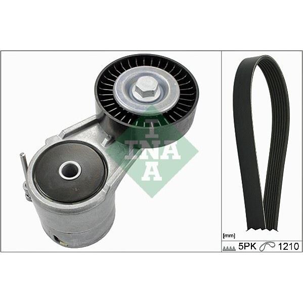 INA ALTERNATÖR GERGİ KİTİ ASTRA F-G-H-COMBO-CORSA B-C-ZAFIRA-VECTRA C 1.4-1.6-1.8I-1.8 16V 5PK1210 6340626-1340635 (1340514)