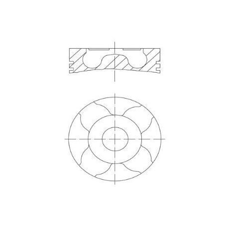 YENMAK MOTOR PİSTON SEGMAN 0.40 69.60 CORSA C-COMBO C-PALIO-ALBEA-DOBLO 1.3D MJET 1.3CDTI Z13DT 01>EURO 4 70PS 87-137606 / 87-844406-22 (71729500)