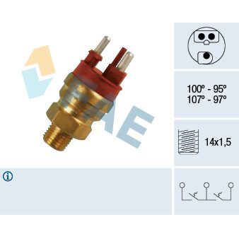 FAE FAN MÜŞÜRÜ 95°-100° M.BENZ M102 103 124 201 83-93  (38120)