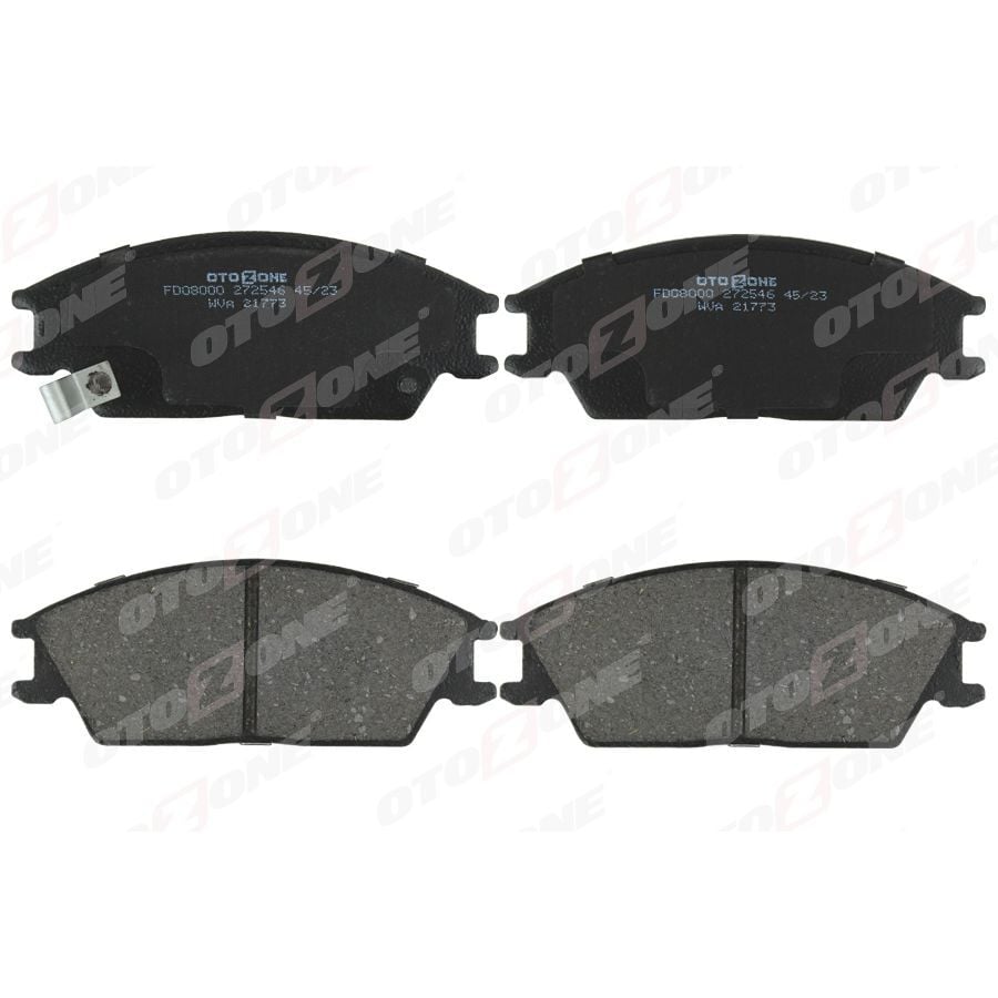 OTOZONE ÖN FREN BALATA HYUNDAI ACCENT 1.3L 1.5L 1.6L BENZINLI 1.5L CRDI DIZEL 95-05 / GETZ 1.1L 1.3L 1.4L BE NZINLI 1.5L CRDI DIZEL 02-09 / EXCEL 90-95 / SCOUPE 92-96 (581011CA10)