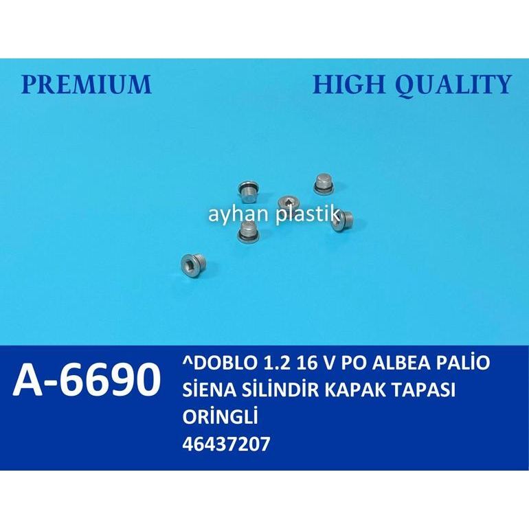 AYHAN SİLİNDİR KAPAK TAPASI ORİNGLİ ALBEA (46437207)