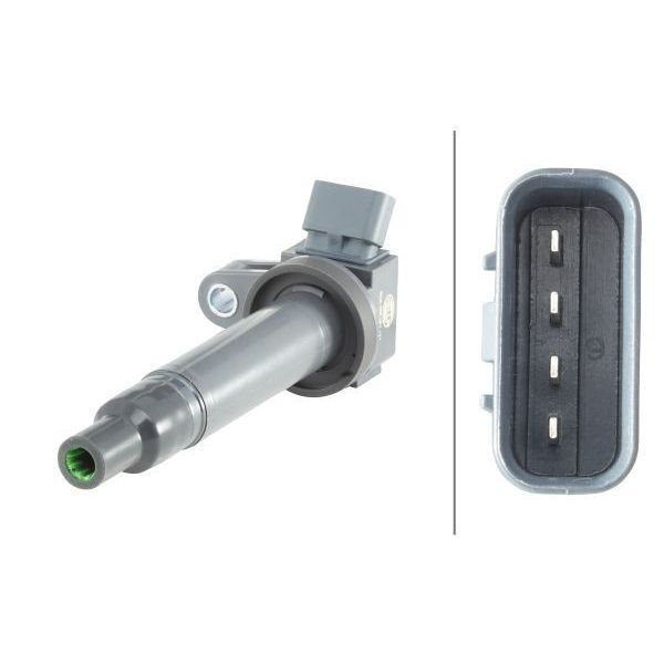 HELLA ATEŞLEME BOBİNİ TOYOTA LAND CRUISER 100-200 -LEXUS LS-LX 12V 4-KUTUPLU (9008019027)