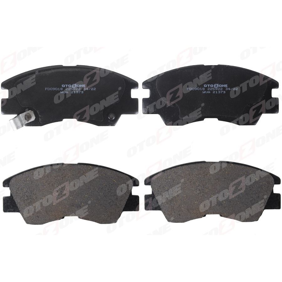 OTOZONE ÖN FREN BALATA MITSUBISHI L200 2.5L 4D55 4D56 8V K14T 4X2 4X4 86-98 / L300 2.5L 4D56 8V P15V PANELV AN 86-> (MB500816)