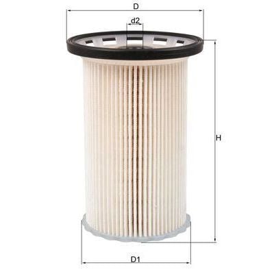 MAHLE YAKIT FİLTRESİ PASSAT 05 SHARAN 10 TIGUAN 07 AUDI Q3 11 SEAT ALHAMBRA 11 2.0 TDİ (7N0127177)