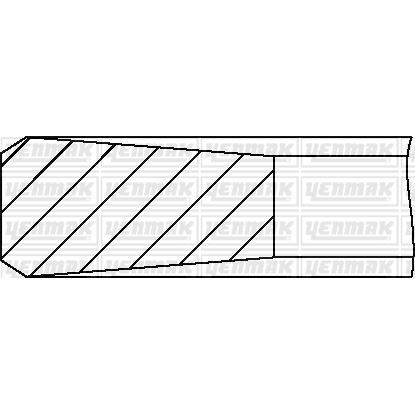 YENMAK MOTOR SEGMANI 0.50 FARKLI 75.00 MM FOCUS III 1.6 TDCI 115PS 12> COURIER 14> 1.6 TDCI CITROEN C4 DS5 DS4 1.6 HDI / 308 3008 508 5008 (06)