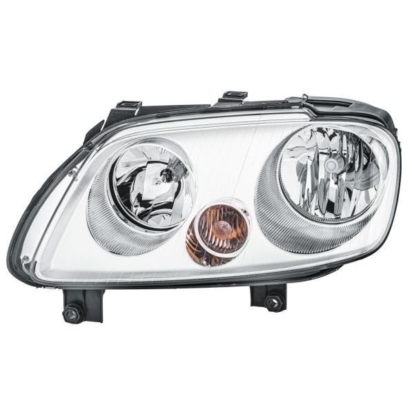 HELLA FAR SİNYAL SOL CADDY III 04/04-08/10-TOURAN 07/03-05/10 ELEKTRİKLİ H7 H1 KROM VSTN7520101045 (2K0941005B)