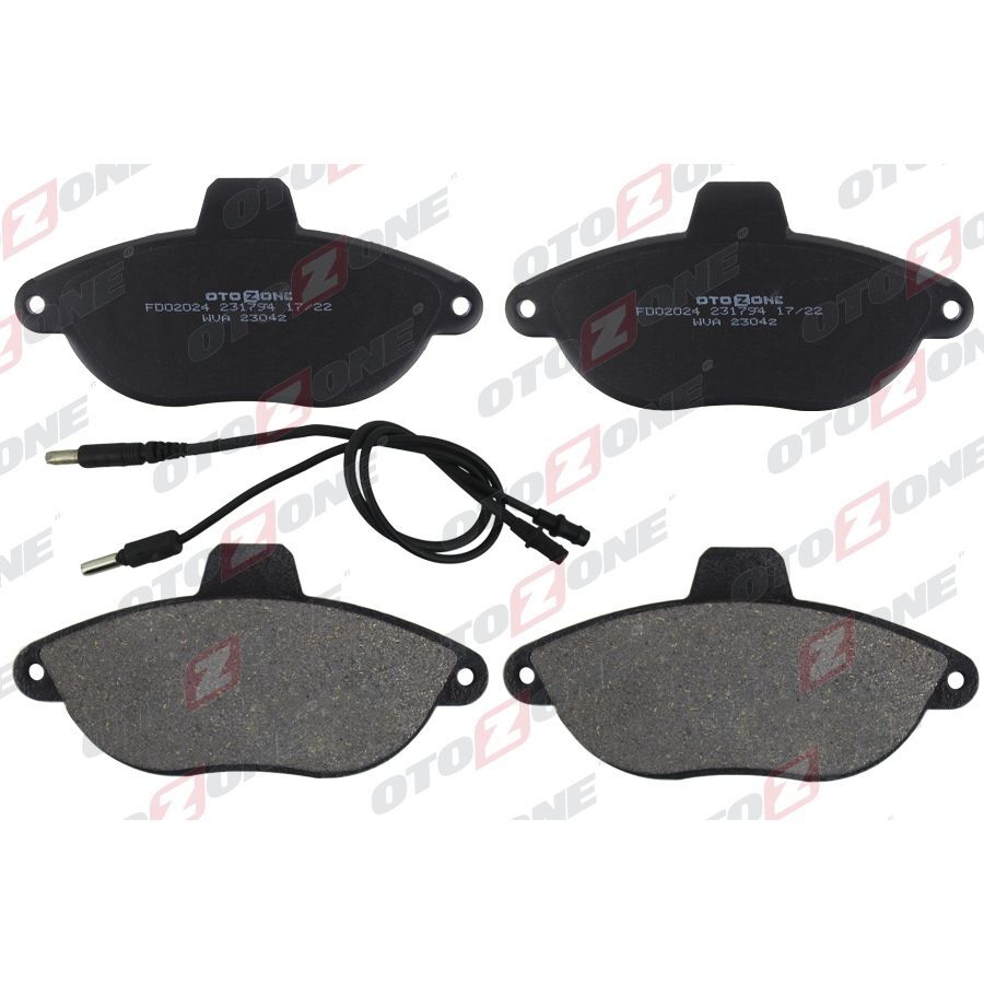 OTOZONE ÖN BALATA FİŞLİ EXPERT 96 > SCUDO 96 > JUMPY 1.9TD 95 > P806 GDB1216 (4251.51)