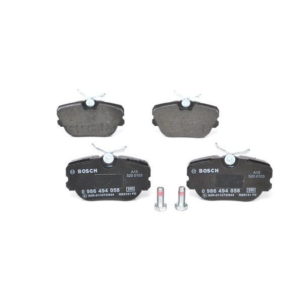 BOSCH FREN BALATASI ON MERCEDES W201 83 93 (A0004209120)