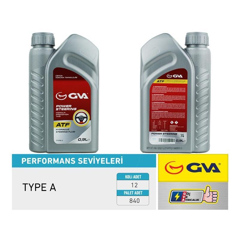 GVA HİDROLİK DİREKSİYON YAĞI ATF 900 ML. PLATINUM KIRMIZI (93165290)